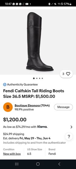 🔆FENDI BOOTS 🔆