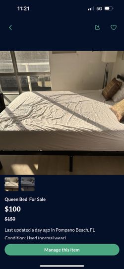 Bad And Mattress Together 