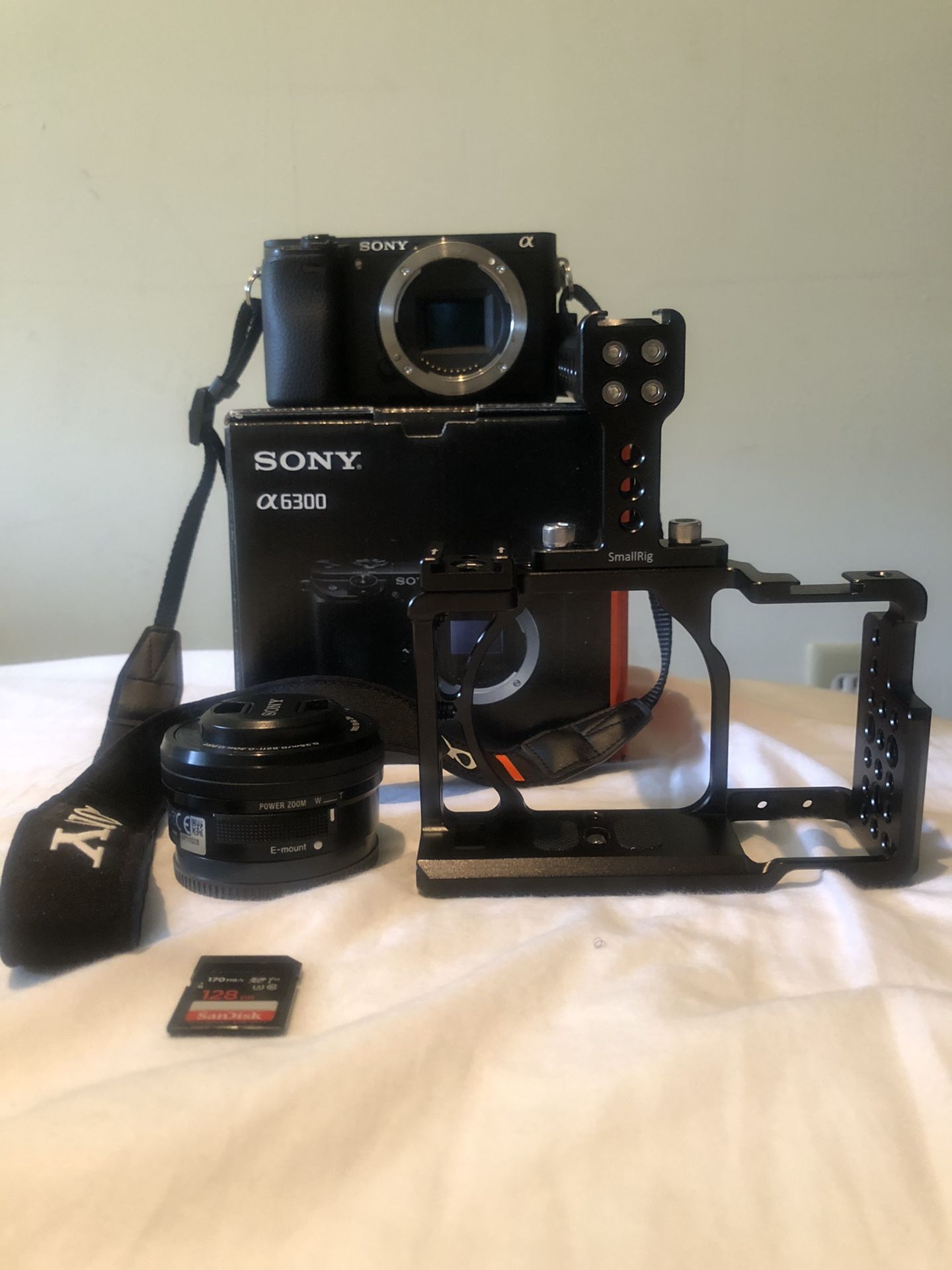Sony A6300 Mirrorless Camera + Accessories