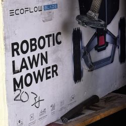 Eco Cutting Width, 298 Wh Battery Powered Electric Blade Robot Lawn Mower, Wire-Free Boundaries, Auto-Route