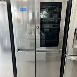 LG 36inch. ShowCase Side-by-Side Ice Dispenser Refrigerator