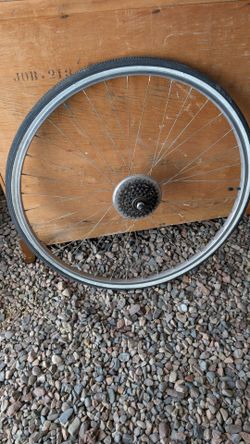 27"x 1 1/4" Bicycle Wheel with tire and tube