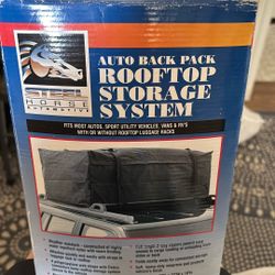 Rooftop Storage System For Cars