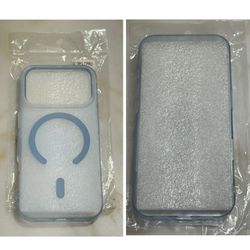 Brand new Magnetic for iPhone 17 Pro Case - Light Blue