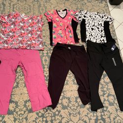 Scrub Outfits (3). Kid Themes.