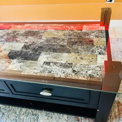 Coffee table +2 side tables