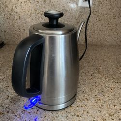 COMFEE' Gooseneck Electric Kettle with Temperature Thermometer 