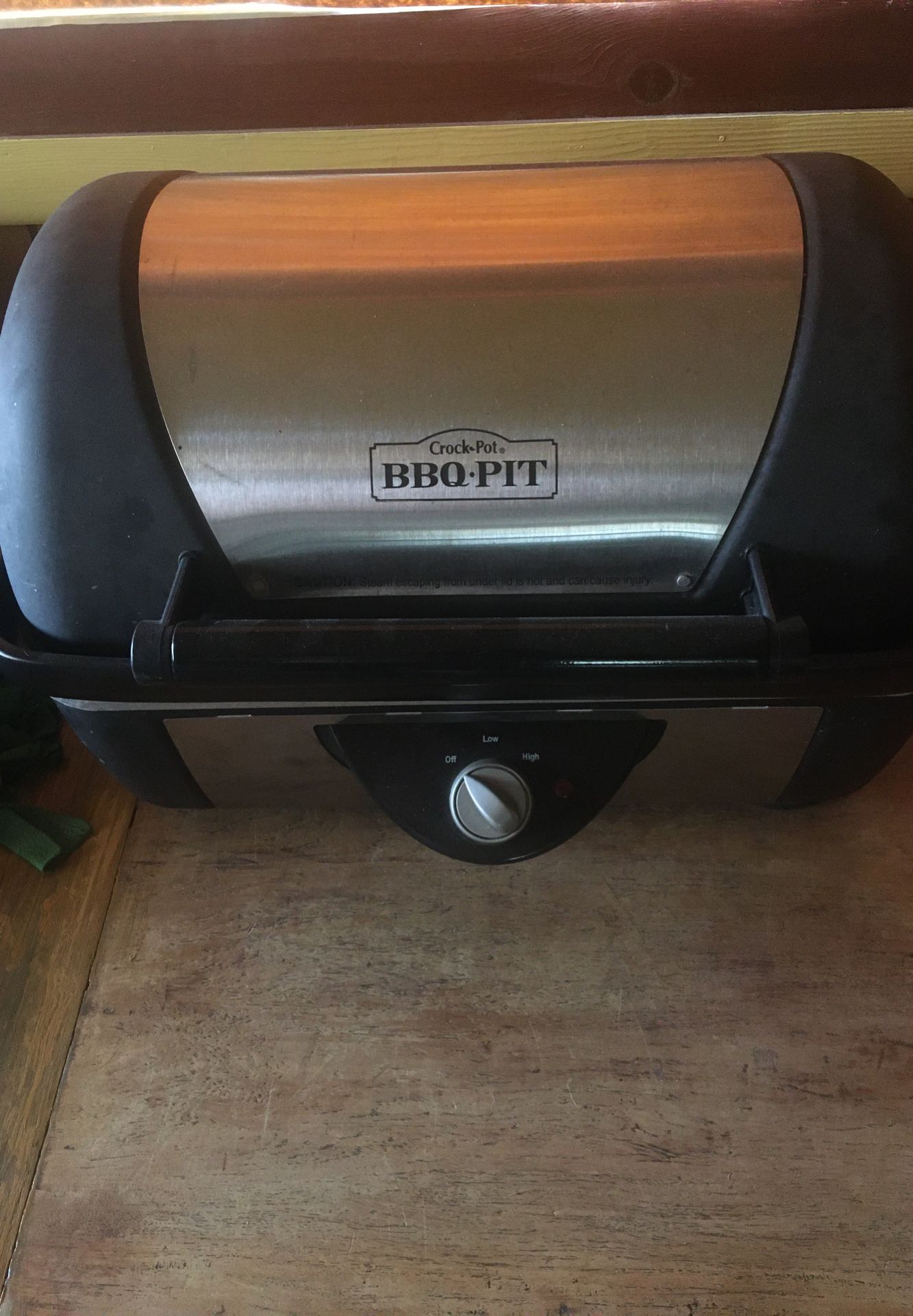 Crock pot bbq pit