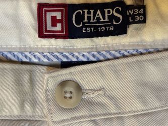 Ralph Lauren Chaps 34 x 30 khakis