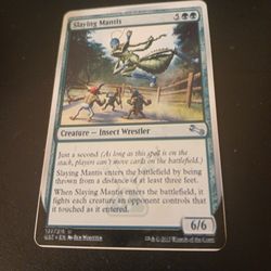 Slaying Mantis magic the gathering card