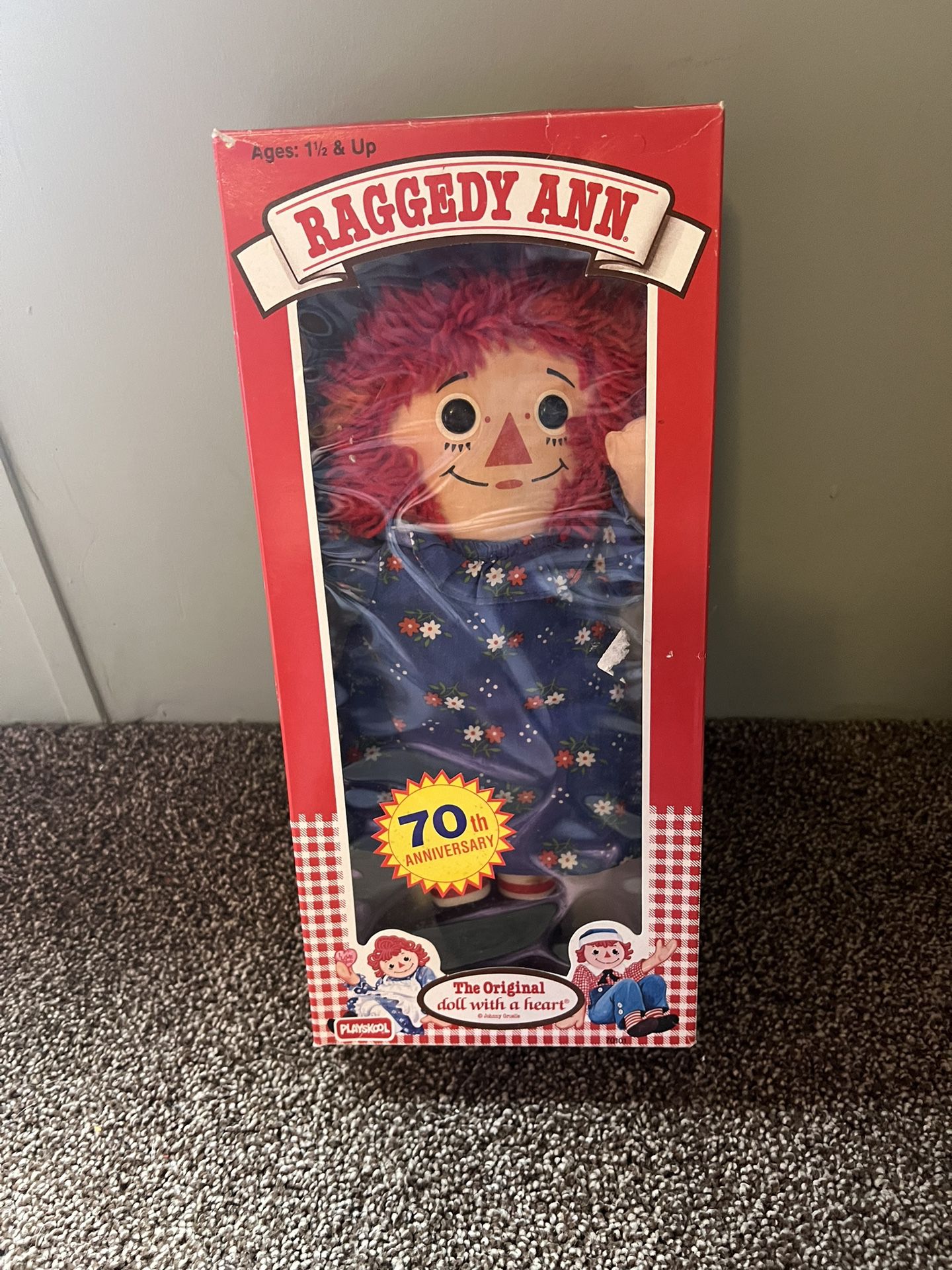Raggedy Ann Doll - 70th Anniversary 