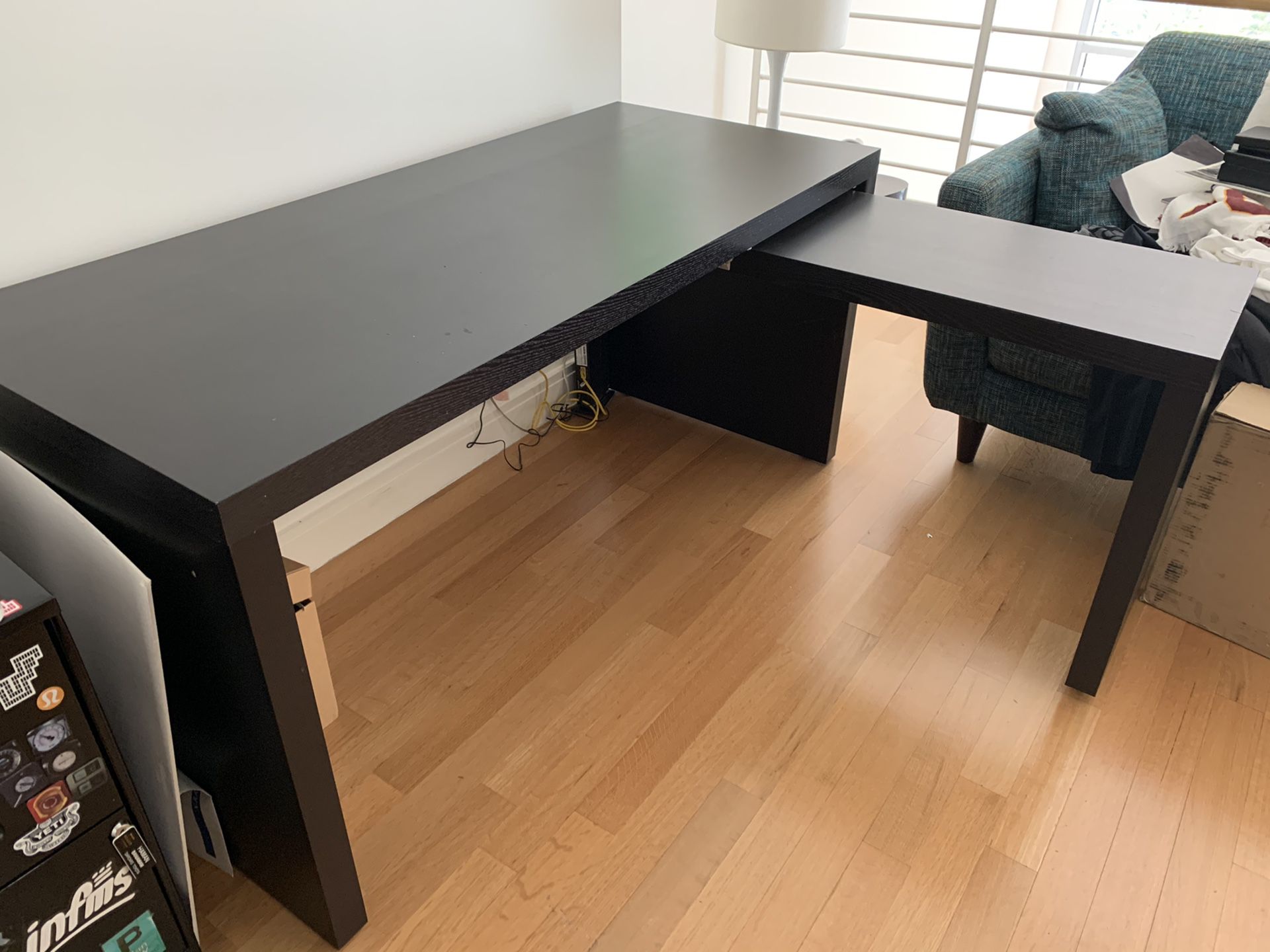 IKEA Office Desk - pull out section