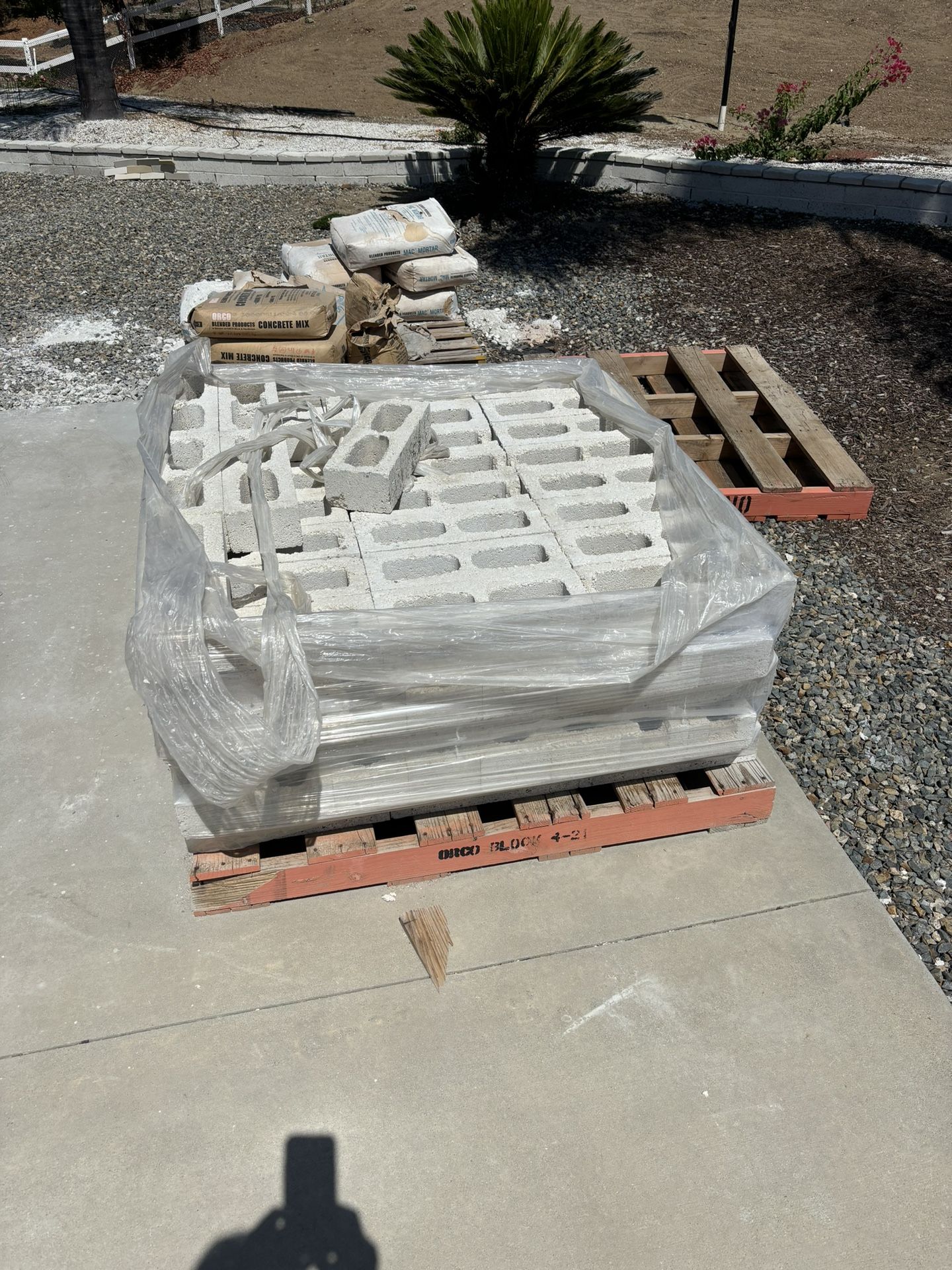 White Burnish Block