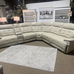 White Sectional 