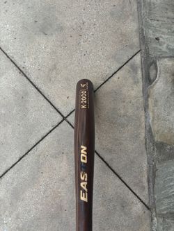 easton k-2000 wood bat