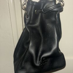 Fraiser Sterling Faux Leather Bag With Pink Strap