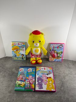 Care Bears Plush and DVD Bundle