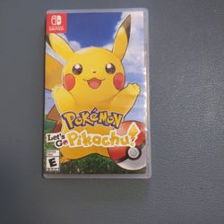 Pokemon Let's Go Pikachu! Nintendo Switch Game