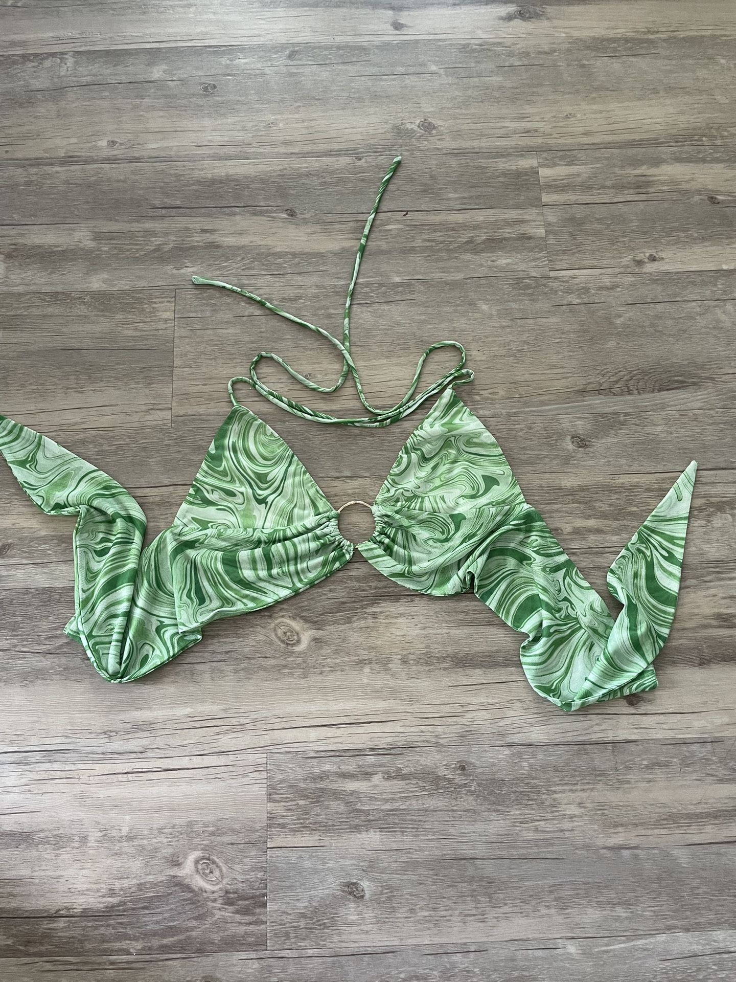70s Style Y2K Bralette Halter Top