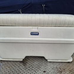 Boat Cooler with Swivel Seat Back