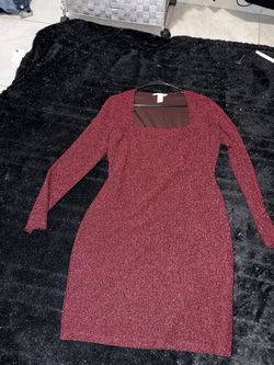 Red Sparkling Dress