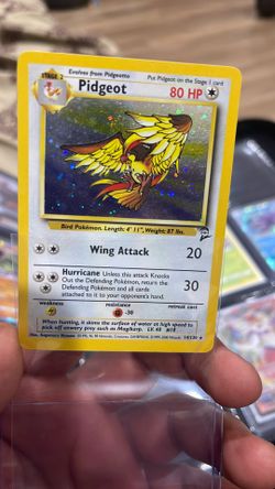 Pokemon Vintage Pidgeot Base Set 2 NM