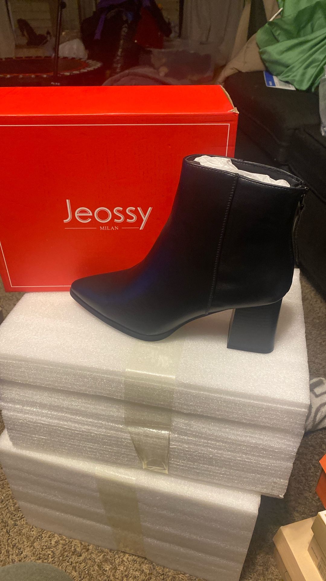 Jeossy  Weman Black Boots 