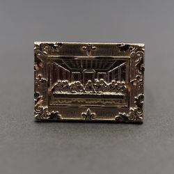 Solid 10k Mens Ring