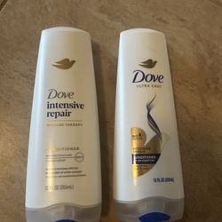 New Dove Conditioner’s Set 12 Fl Oz for Damaged Hair $5 Total