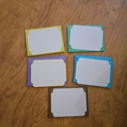 Set of 32 Blank Note Cards with Envelopes