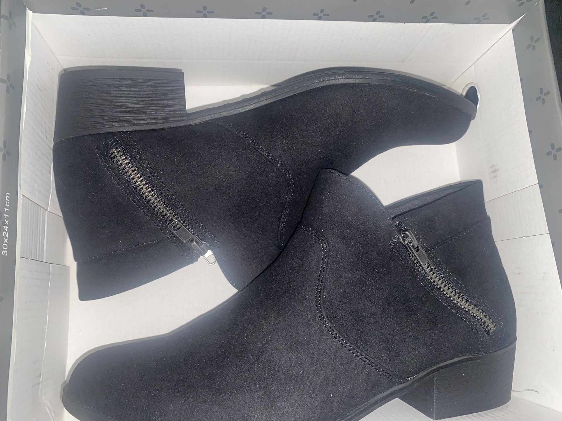 Black Short Boots For Women