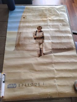 Very rare Star wars promotional poster