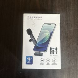 Wireless Digital Microphone For iPhones And Android Devices 