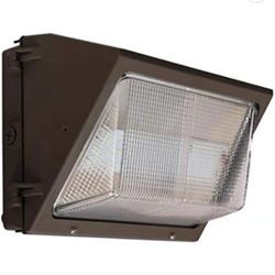WareLight LED Wall Pack, Outdoor Security Lights - Energy Efficient, 50,000 Hour Lifespan, 45 watt, 5,000 Lumens, Matte Bronze