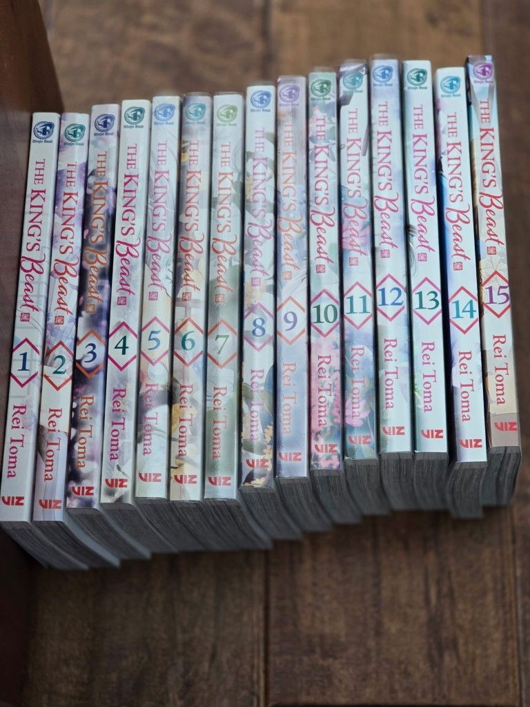 English Manga Series "King's Beast" Vol. 1-15