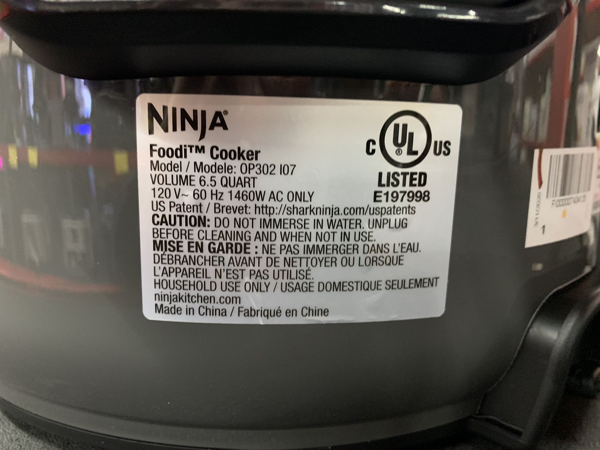 Ninja OP302 Foodi Pressure Cooker
