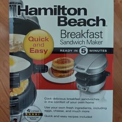 Breakfast sandwich maker
