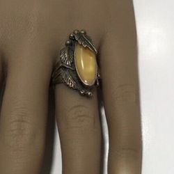Native American Feather Ring 