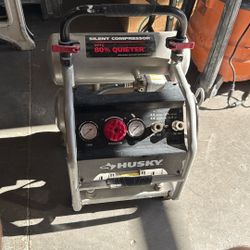 Husky 4.5 Gallon Silent Compressor