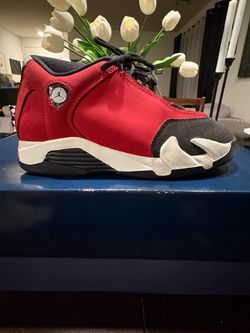 Air Jordan 14 Retro Red Black Sneaker