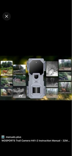 NEW!!! SEALED WOSPORTS H-41 Trail Camera