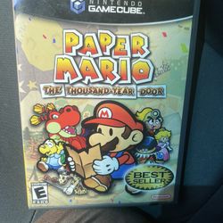 Paper Mario GameCube Game