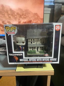 Funko Pop Town #25 Halloween Michael Myers With House Spirit Exclusive