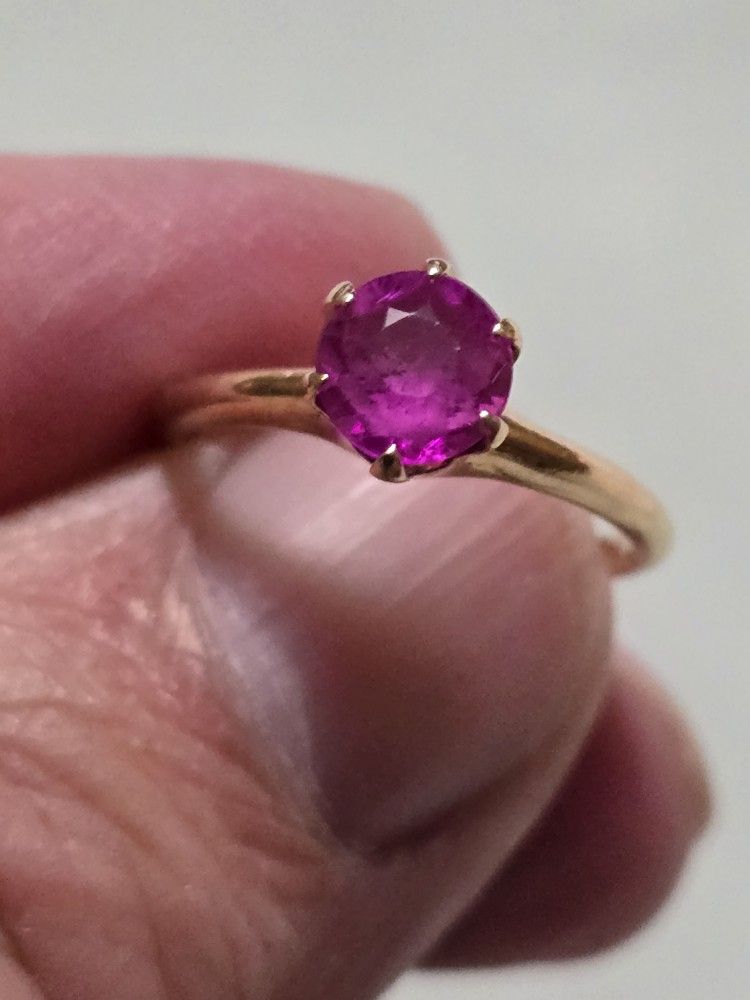 14k Ruby Ring