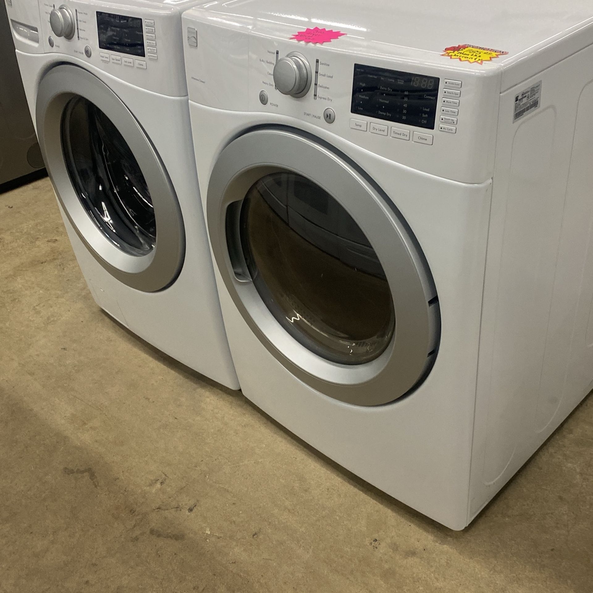 Kenmore Washer And Gas Dryer Set
