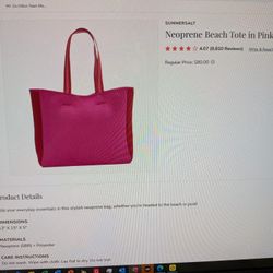 SummerSalt Two-toned Tote