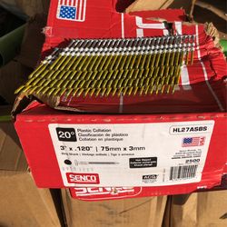 SENCO 20° 3”x .120” 2500count