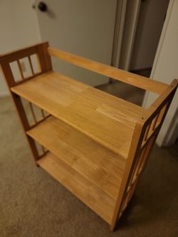 Foldable Wooden Shelf