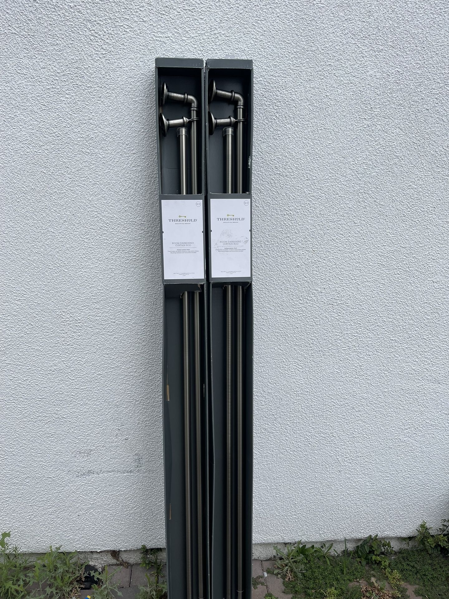 French Pipe Curtain Rod - Thresholdâ˘