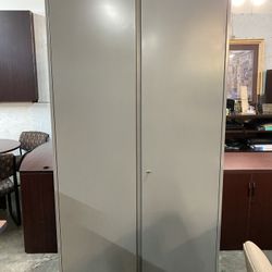 Steelcase 84" height storage cabinet 